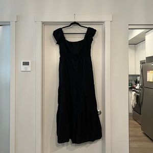 Showpo | Island Hopper Dress with Side Slit in Black